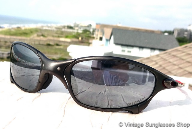 Oakley Juliet Ducati X Metal Carbon Black Iridium Sunglasses